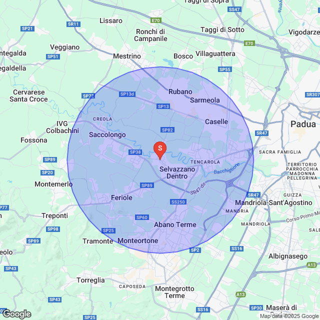 Mappa di Spedizione
